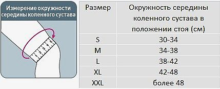 Как измерить размер коленного сустава?