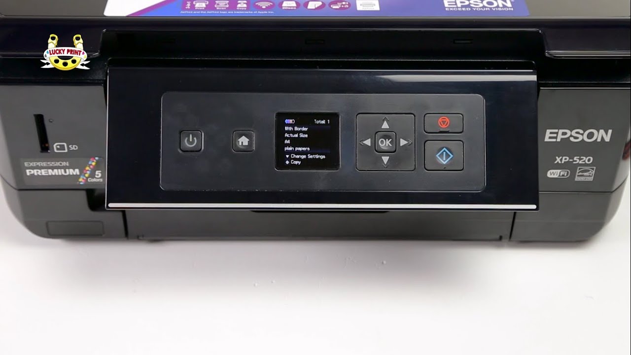 Как начать печать на принтере Epson?