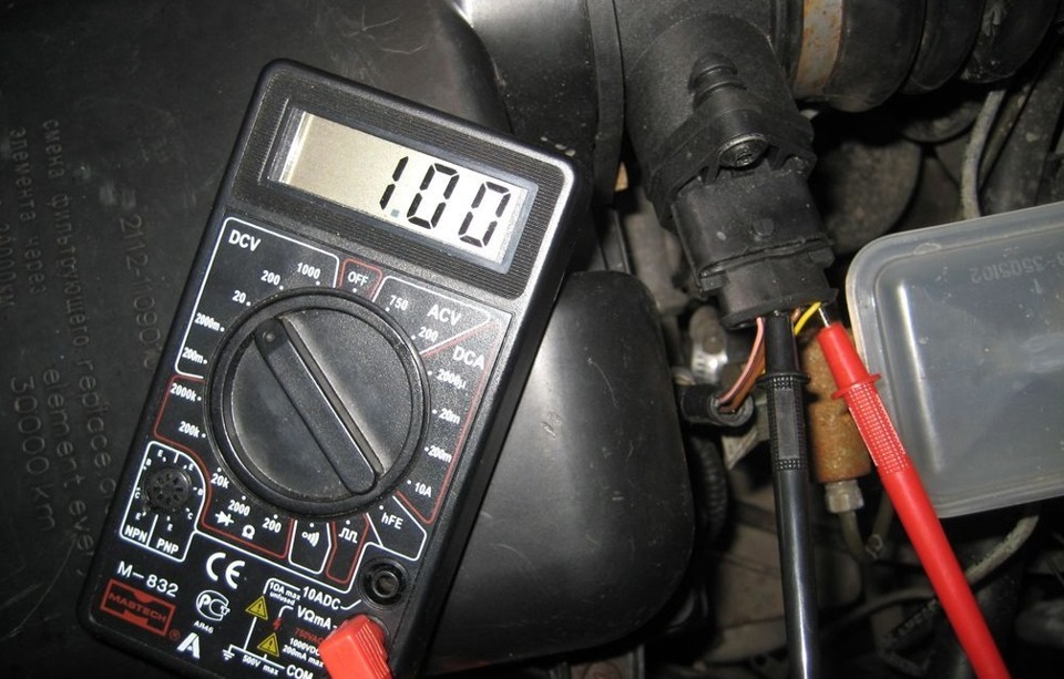 Какие должны быть показания ДМРВ ваз 2112?