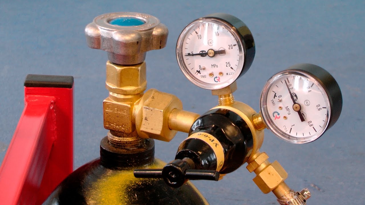 Какое должно быть давление газа при сварке полуавтоматом?