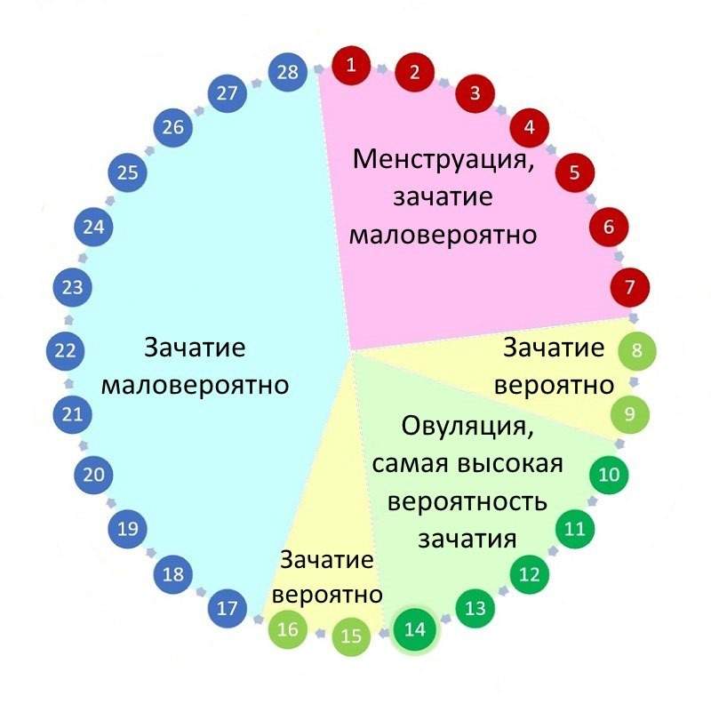 Можно ли забеременеть сразу после месячных?