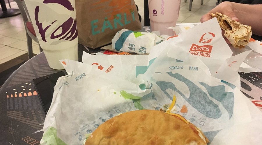В чем больше всего калорий в Taco Bell?